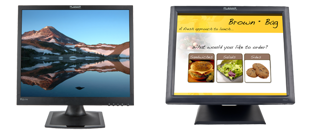 17-Inch Desktop Monitors and Touch Screen Monitors