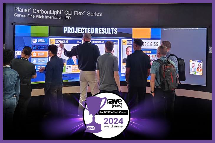 Planar Rave Award CLI Flex Touch News 730X486 Image