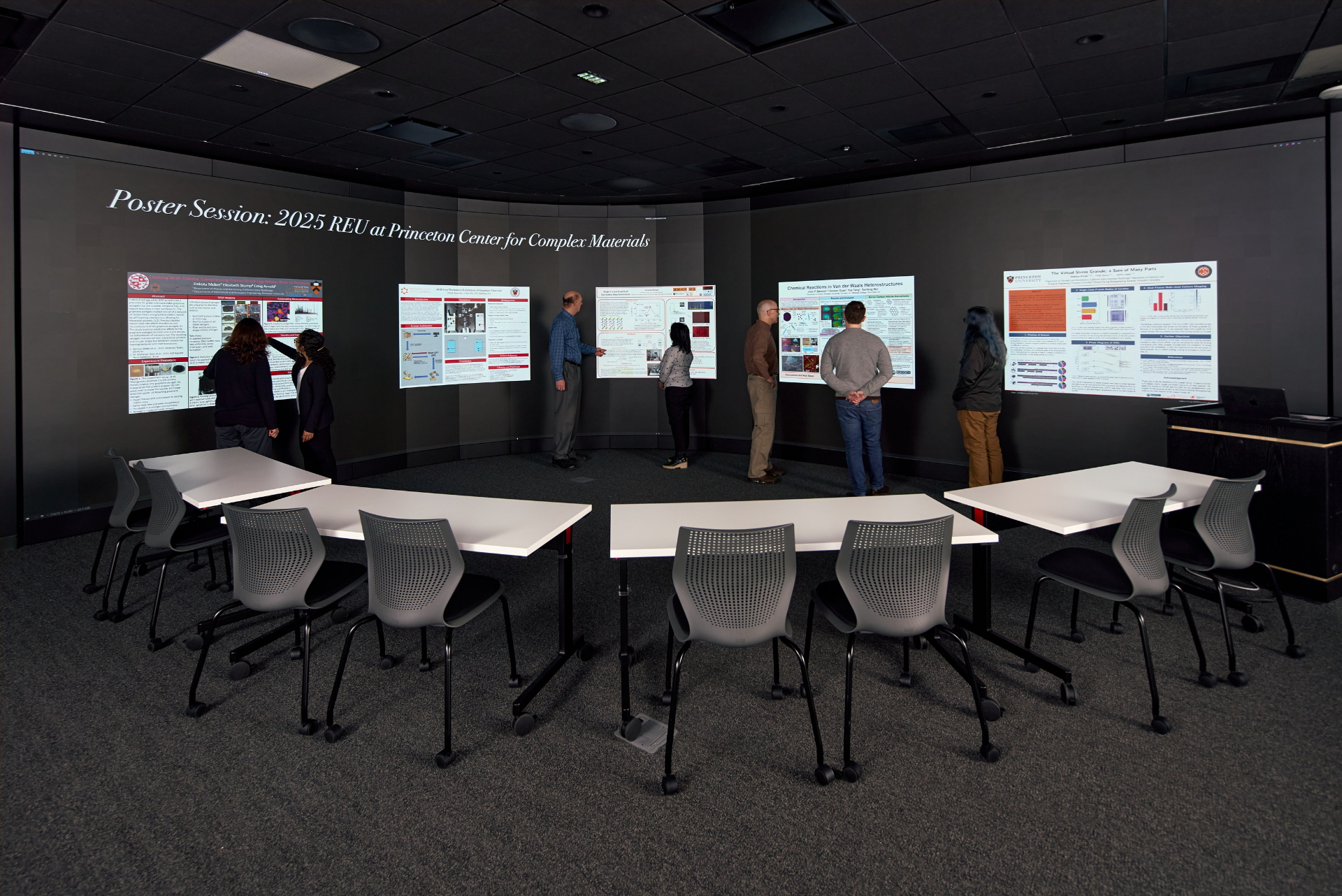 Princeton Research Computing Commons Visualization Lab Image