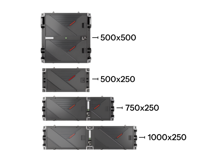 Multiple Cabinet Sizes Image