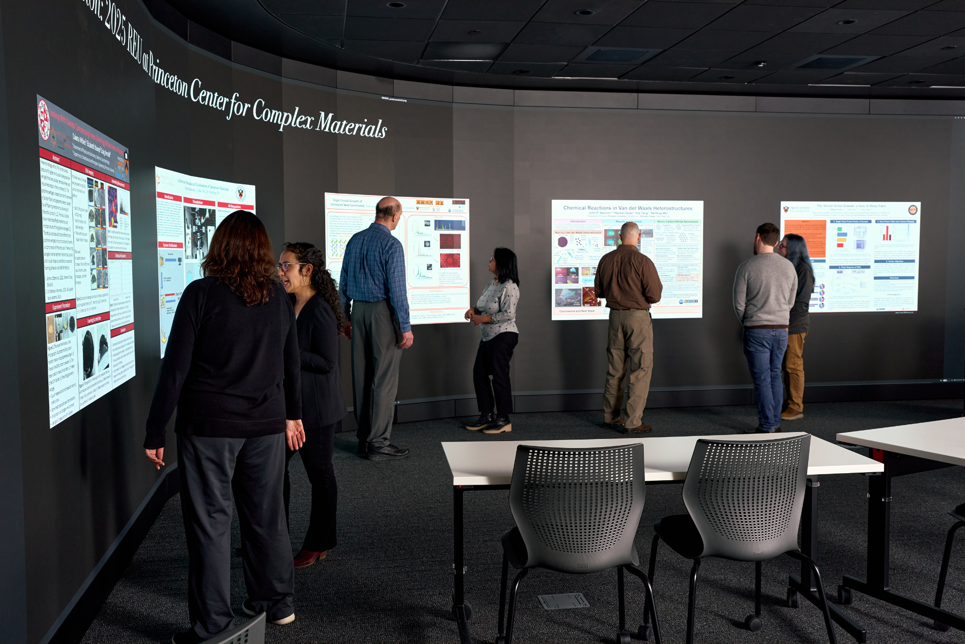 Princeton Research Computing Commons Visualization Lab Image