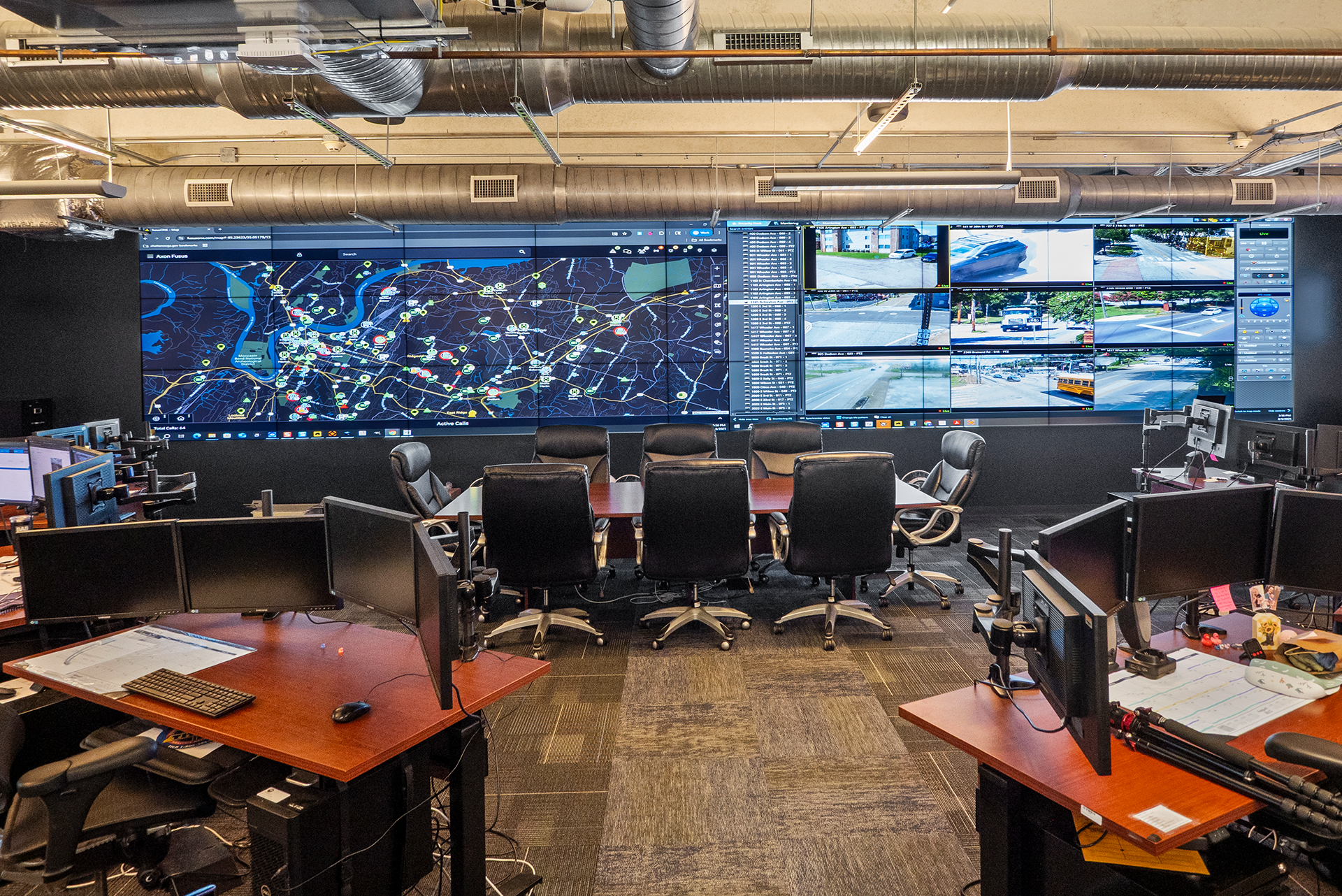 Chattanooga Police Department Real-Time Intelligence Center Image