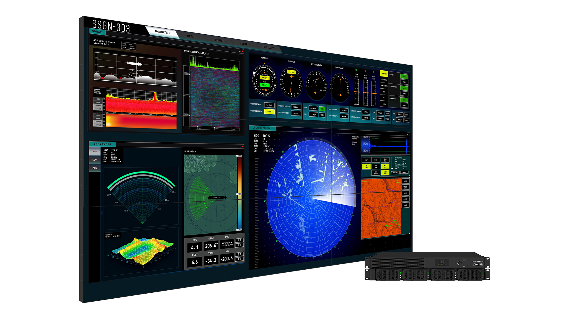 Clarity Matrix G3 LCD Video Wall System Planar