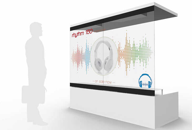 The Planar® LookThru™ Transparent OLED Display