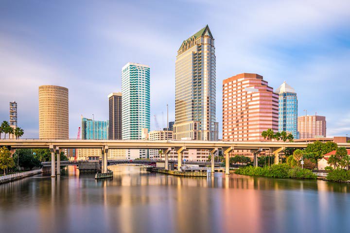 Tampa Skyline 720X480 Image