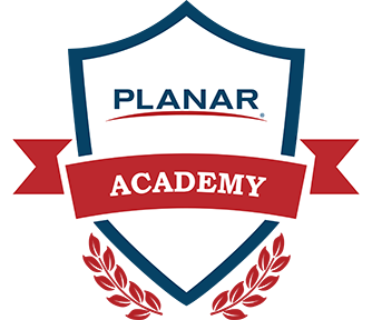 Planar Academy Logo Full Color 334X288 Image