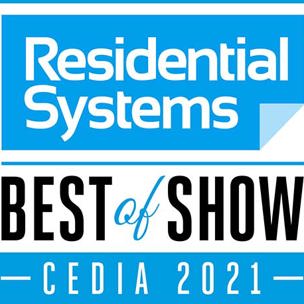 CEDIA 2021 Best Of Show Award Residential Systems 500X459 Image