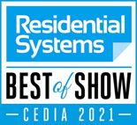 CEDIA 2021 Best Of Show Award Residential Systems 500X459 Image