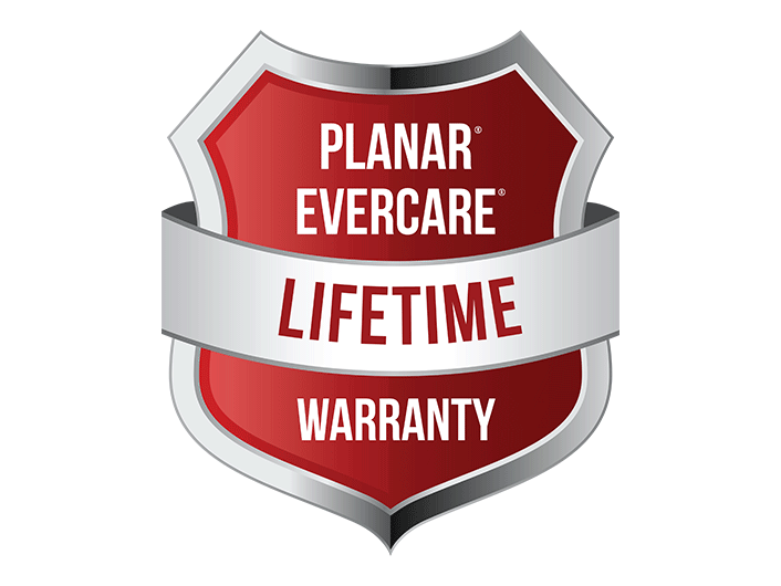 Planar EverCare Lifetime Warranty