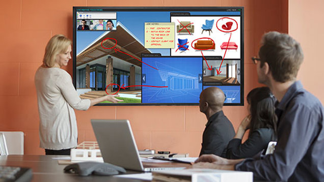 Long Layout Display Large Format Displays & Digital Signage | Planar