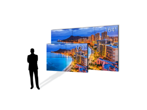 Planar VM Complete Lcd Video Wall Display Diagram 1712X1284