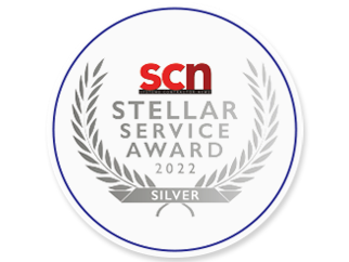 SCN Stellar Service Award 2022 Winner Circle 322X242 Image