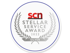 SCN Stellar Service Award 2022 Winner Circle 322X242 Image