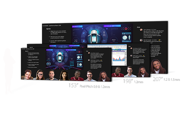 Planar UC Complete W Led Video Wall Display Diagram 585X364 Image