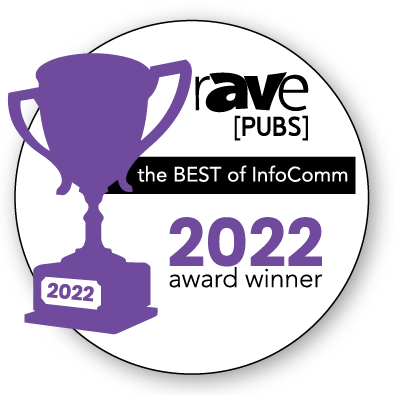 rAVe Best of InfoComm 2022 Award