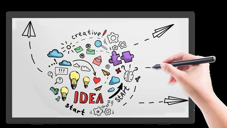 Planar Helium PCT2495 Hand Stylus Drawing 1372X755 Image