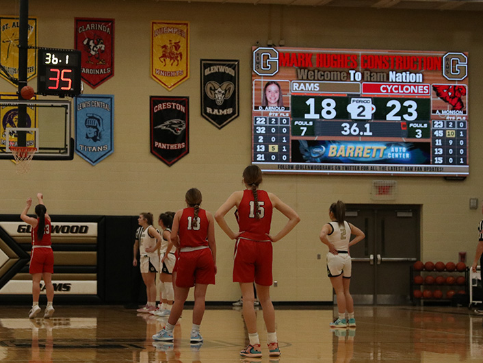 Scoreboard Basketball 706X530 Image