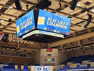 University Nebraska Scoreboard 322X242 Image