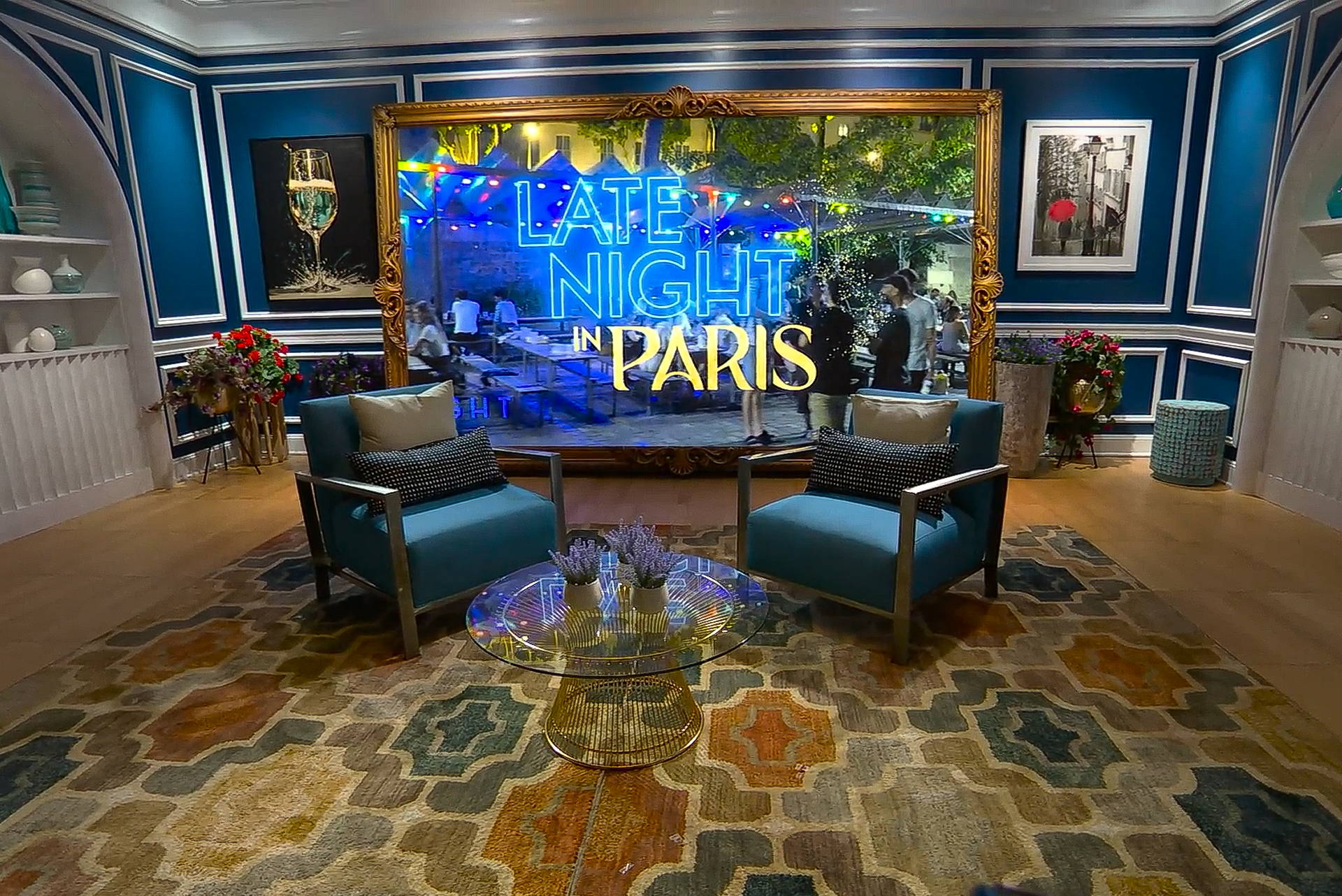 NBC Sports Olympic Studio Paris 2024 Image