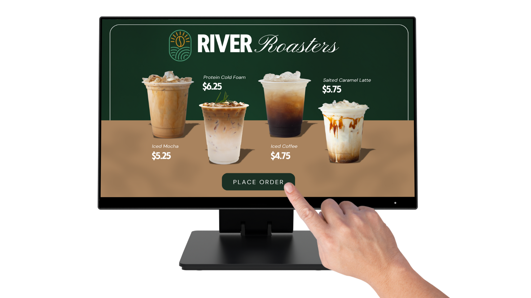 PCT 2275 Touch Monitor Front (1714 X 964 Px) Image