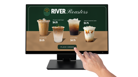 PCT 2275 Touch Monitor Front (1714 X 964 Px)