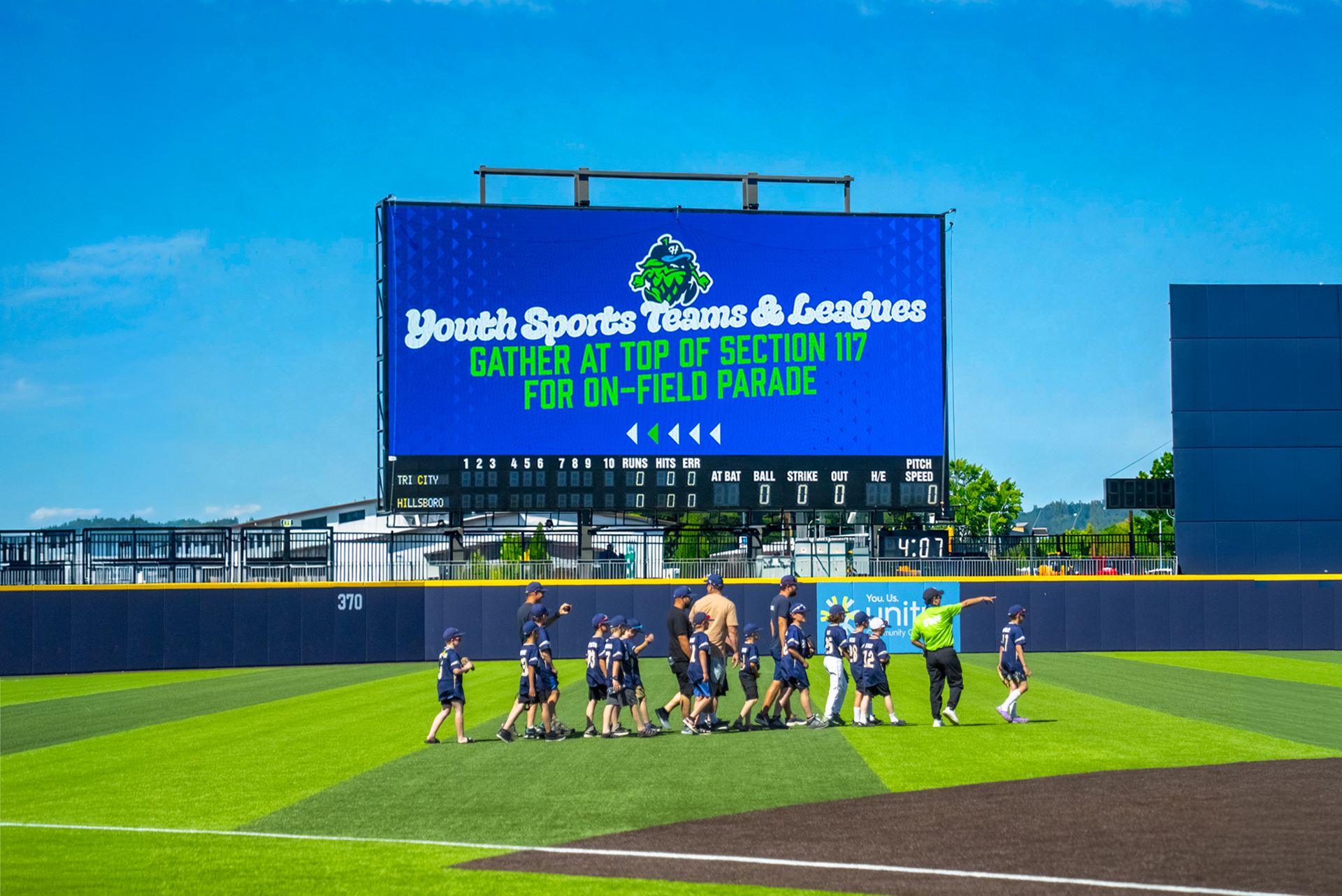 Hillsboro Hops Ballpark Image