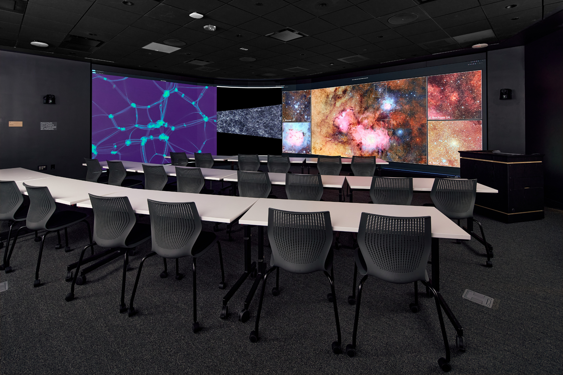 Princeton Research Computing Commons Visualization Lab Image