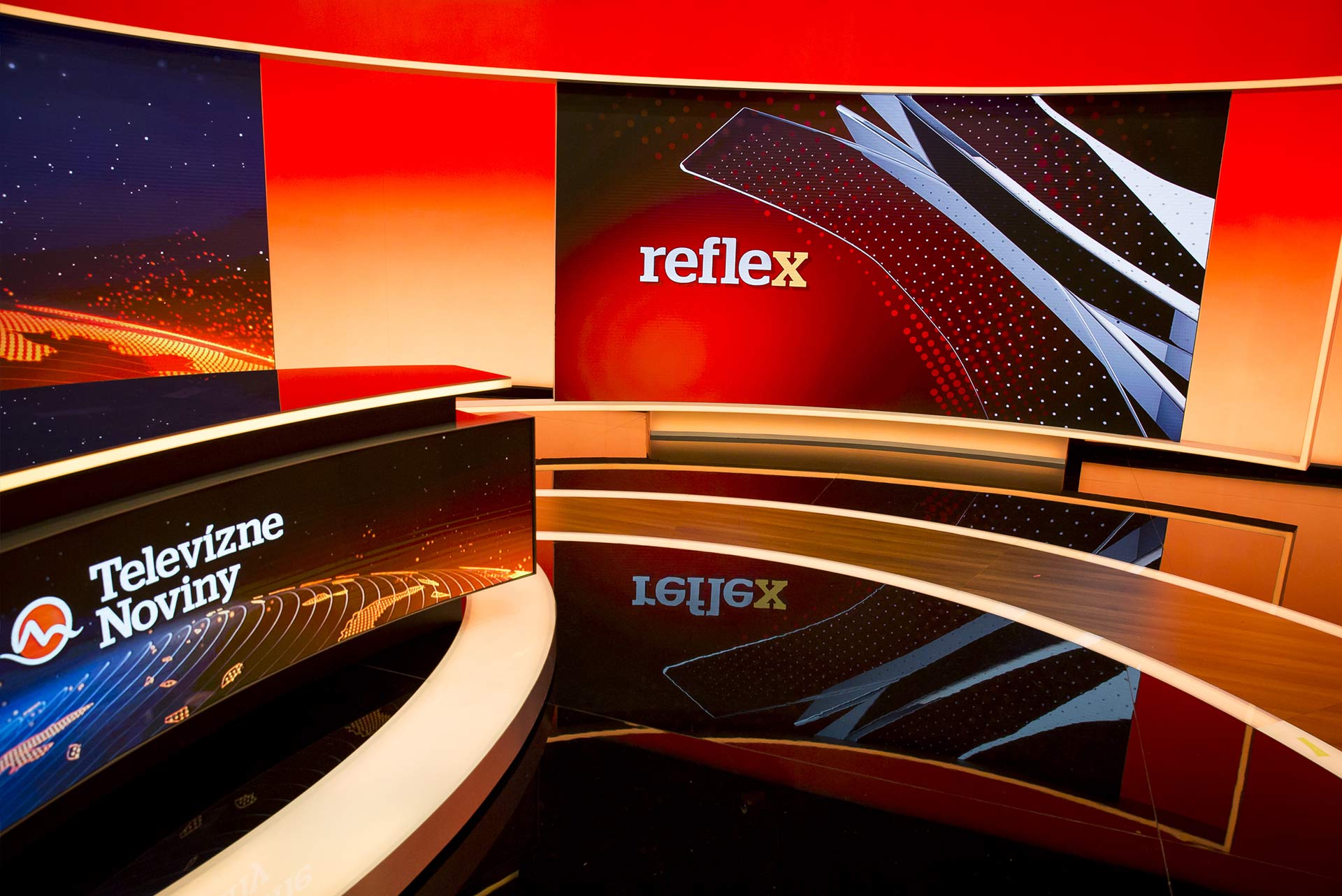 TV Markíza's News Studio Image