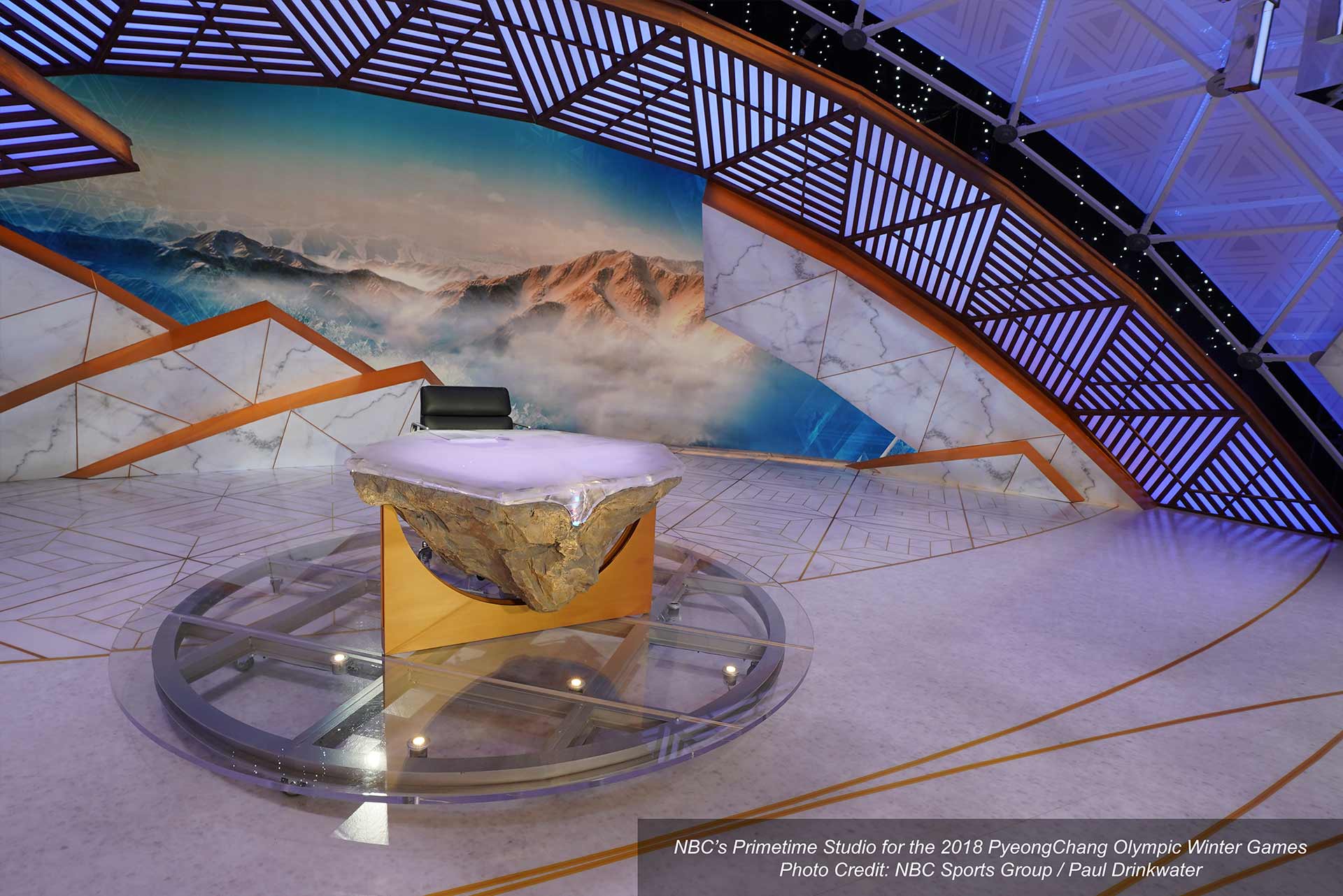 NBC Sports Olympic Studio Pyeongchang 2018 Image