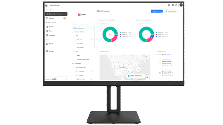 Planar Walldirector Cloud Screen Animation 746X420 Image