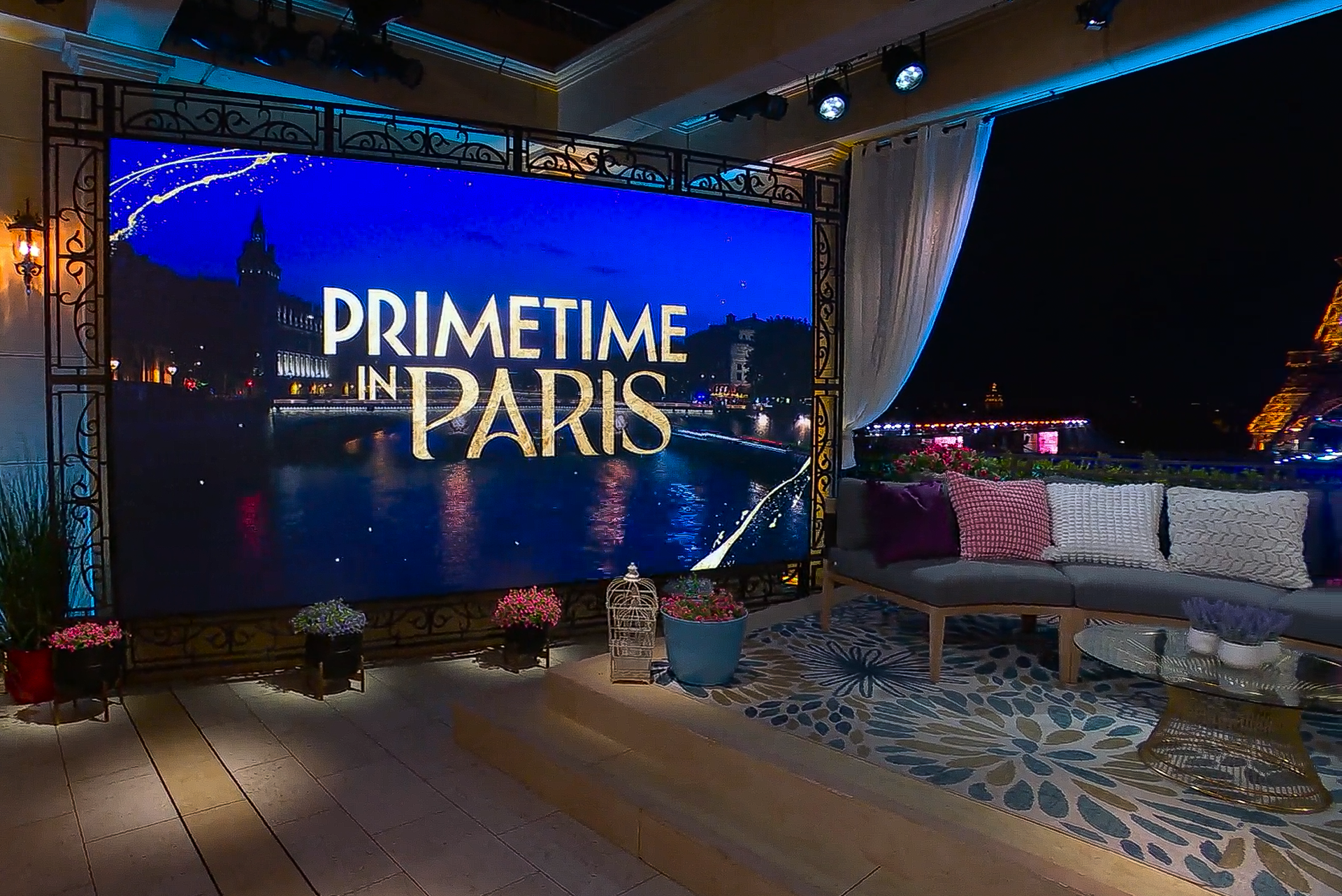 NBC Sports Olympic Studio Paris 2024 Image