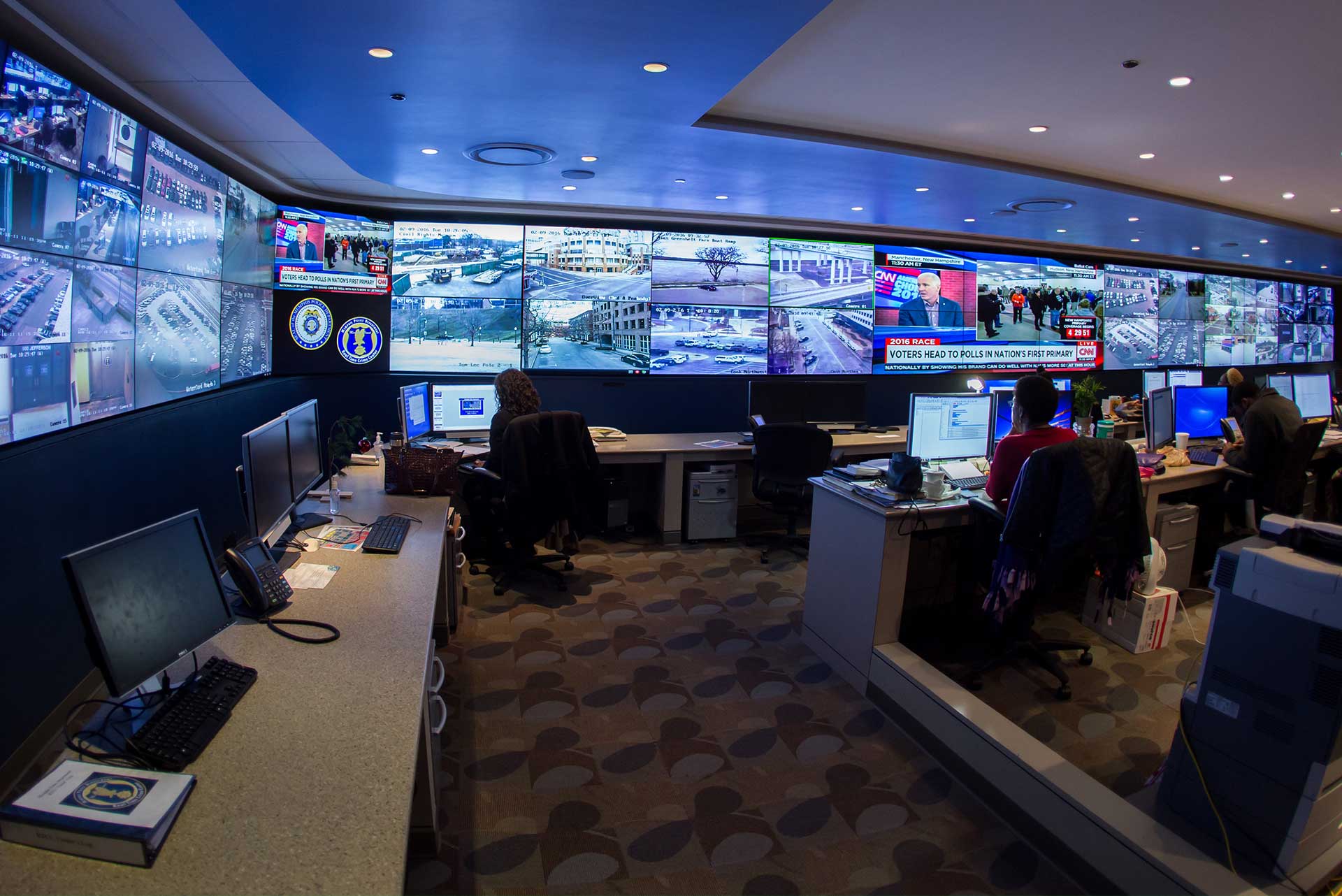 Memphis Police Real Time Crime Center Image