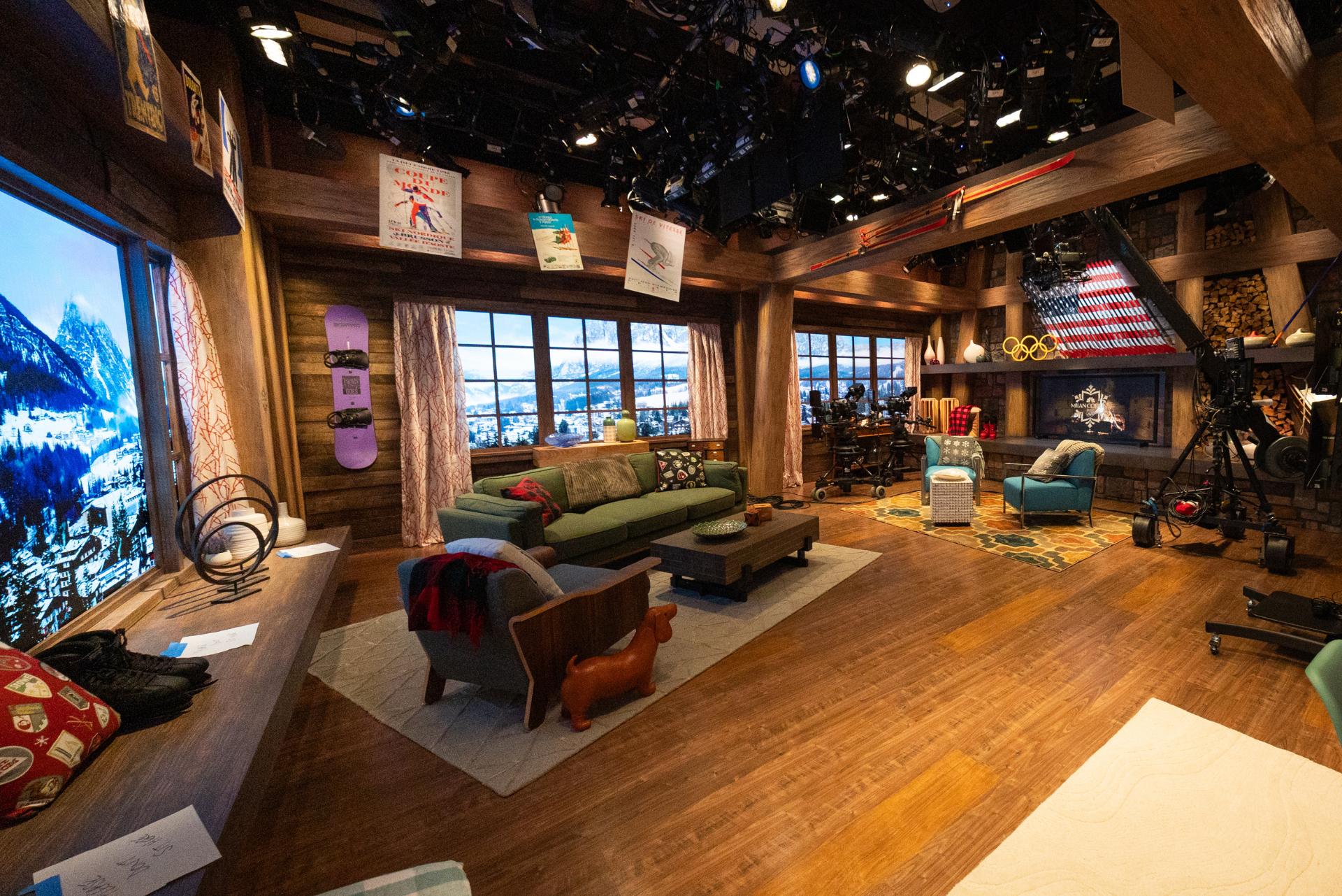 NBC Olympic Studio Milan Cortina 2026 Image