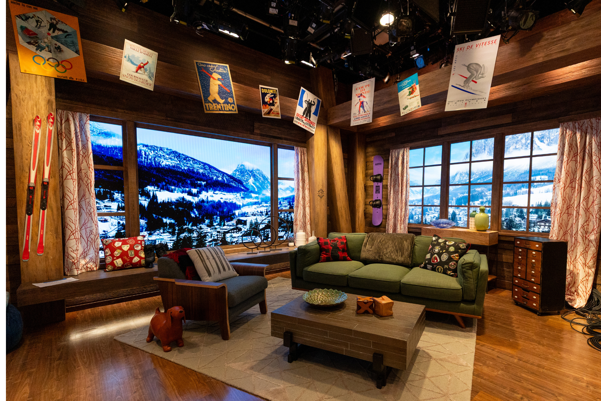 NBC Olympic Studio Milan Cortina 2026 Image