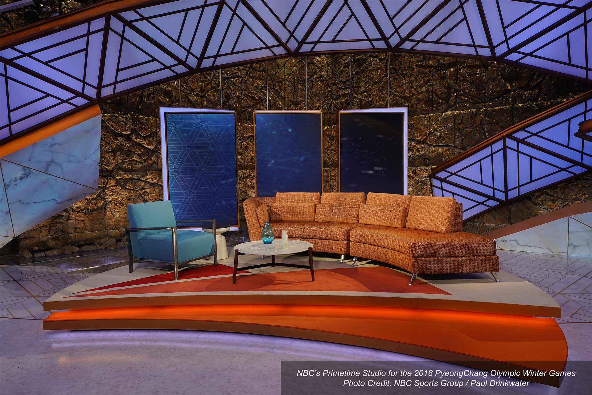 NBC Sports Olympic Studio Pyeongchang 2018 Image