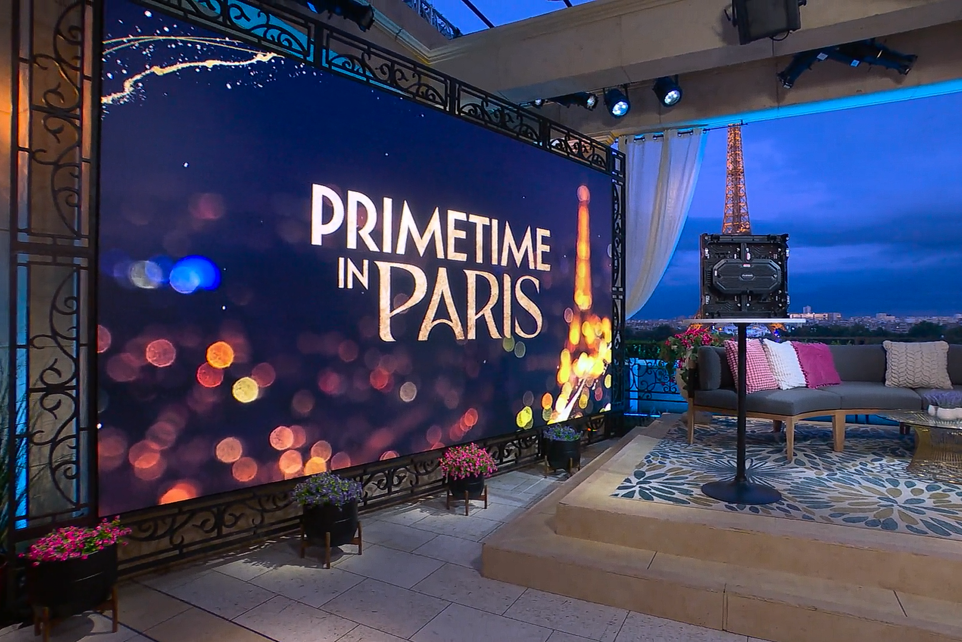 NBC Sports Olympic Studio Paris 2024 Image