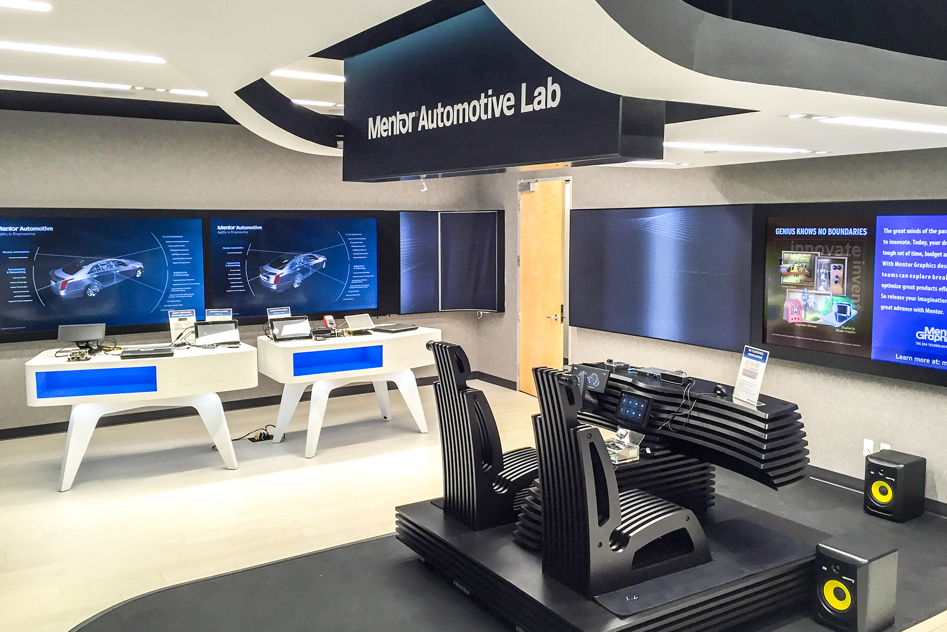 Mentor Automotive Lab Image