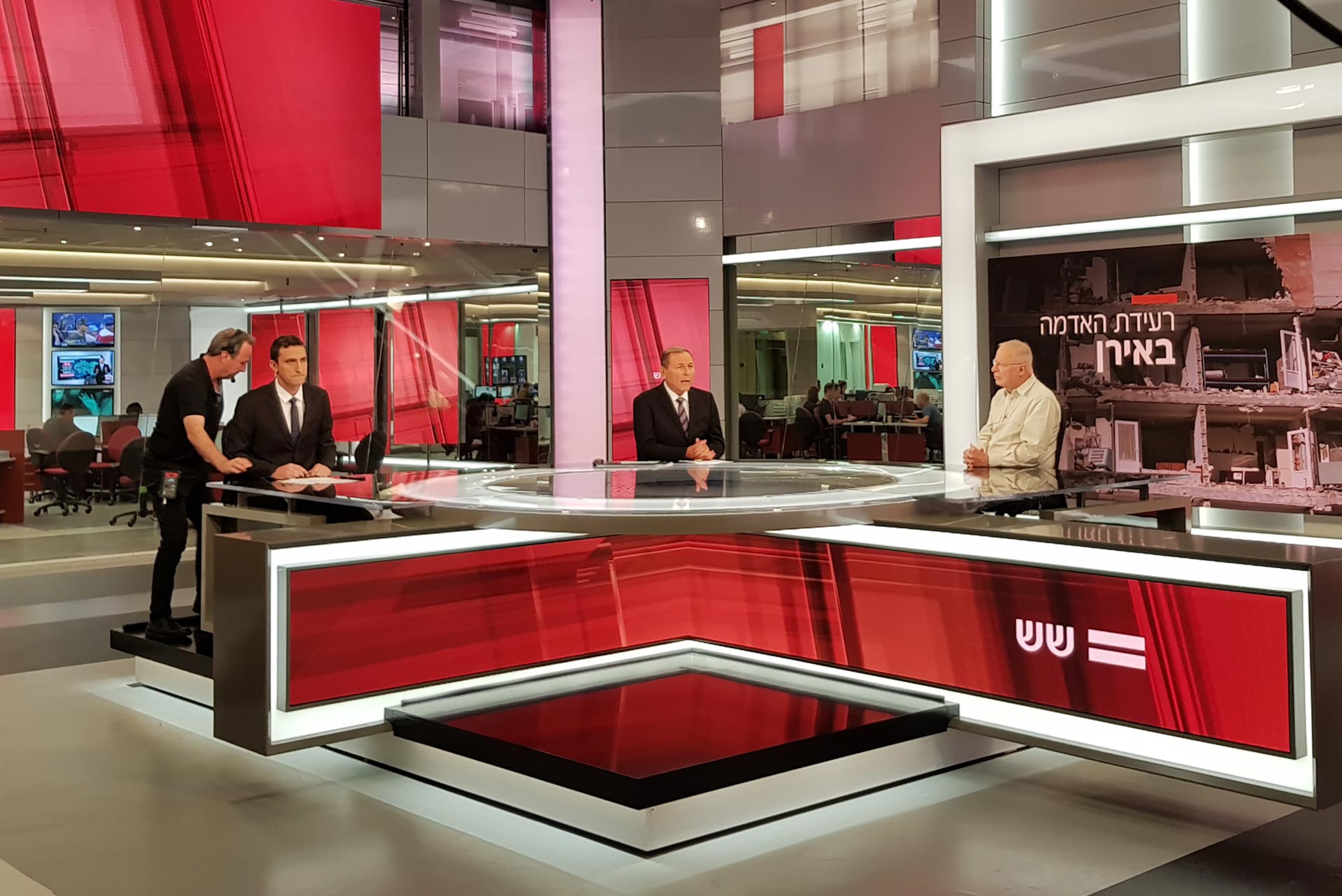 Israel Television News Company Image