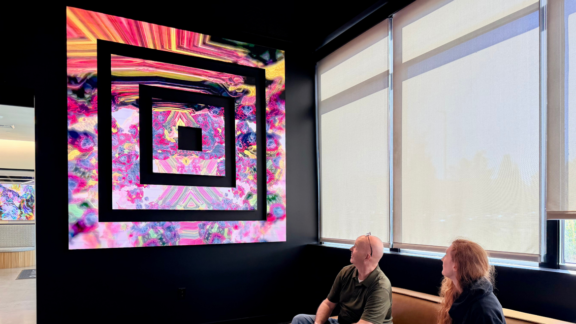 Mosaic Showroom With People Image