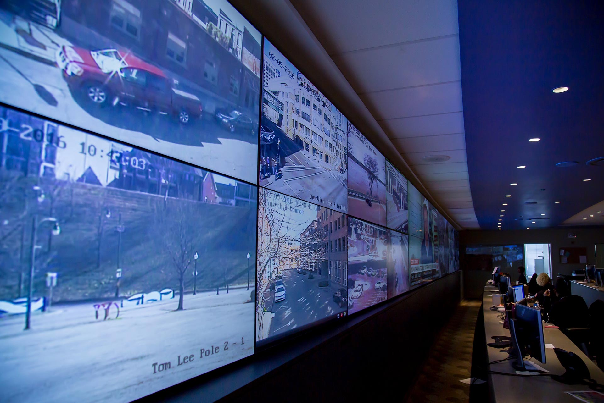 Memphis Police Real Time Crime Center Image