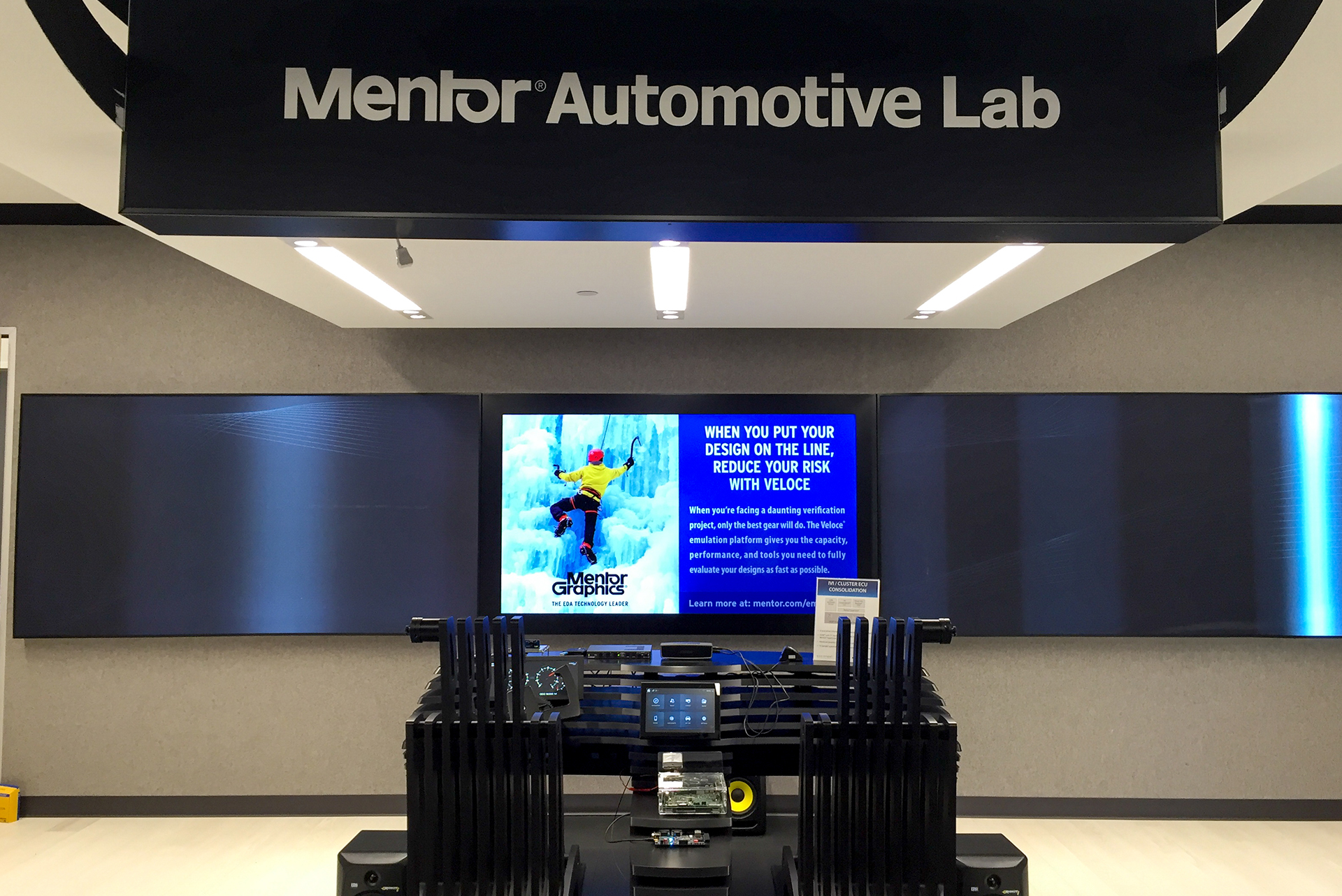 Mentor Automotive Lab Image